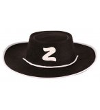 CHAPEAU DE JUSTICIER MASQUE ZORRO ENFANT - ACCESSOIRE DEGUISEMENT