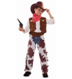 DEGUISEMENT COW BOY 10/12 ANS GARCON - PANOPLIE WESTERN, FAR WEST