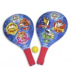 JEU DE RAQUETTES DE PLAGE PAT PATROUILLE - RAQUETTES BEACH BALL BOIS