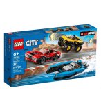 LEGO CITY 60395 LE PACK DE VEHICULES DE COURSE