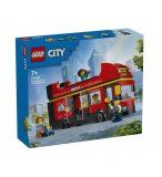 LEGO CITY 60407 LE BUS ROUGE A DEUX ETAGES
