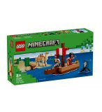 LEGO MINECRAFT 21259 LE VOYAGE DU BATEAU PIRATE