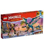 LEGO NINJAGO 71796 LE DRAGON ELEMENTAIRE CONTRE LE ROBOT DE L'IMPERATRICE