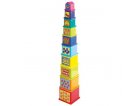 10 CUBES MULTI-ACTIVITES - JOUET GIGOGNE A EMPILER / EMBOITER