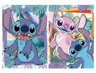 2 PUZZLES DISNEY STITCH : PORTRAITS DE STITCH & ANGEL 2 X 500 PIECES - DESSIN ANIME - EDUCA - 19732