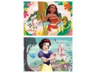 2 PUZZLES EN BOIS DISNEY PRINCESS : VAIANA & BLANCHE NEIGE 2 X 50 PIECES - DESSIN ANIME - EDUCA - 19961