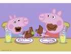 2 PUZZLES PEPPA PIG EN PROMENADE ET LE GOUTER 24 PIECES - RAVENSBURGER - 090822
