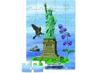 3 PUZZLES ENFANT NEW-YORK 40 - 60 - PIECES - COLLECTION NATHALIE LETE - VILAC - 8640