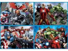 4 PUZZLES ENFANT AVENGERS 50 - 80 - 100 - 150 PIECES - EDUCA - 16331