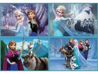 4 PUZZLES ENFANT DE LA REINE DES NEIGES  50 - 80 - 100 - 150 PIECES - EDUCA - 16173