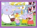 4 PUZZLES PROGRESSIFS COCHON PEPPA PIG : A PLAGE - AU PARC ET AU PIQUE-NIQUE 12 - 16 - 20 - 24 PIECES - RAVENSBURGER - 069583