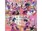 4 PUZZLES PROGRESSIFS DISNEY : MINNIE ET SON AMIE DAISY 12 / 16 / 20 / 25 PIECES - EDUCA - 17630