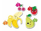 4 PUZZLES PROGRESSIFS FRUITS 2 - 3 - 4 - 5 PIECES - CLEMENTONI - 20815