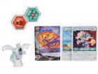 BAKUGAN EVOLUTIONS : NEO PEGATRIX AVEC CARTE - BOULE BLANCHE TRANSPARENTE - PLATINUM SERIES - SAISON 4 - SPIN MASTER 20136014