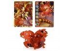 BAKUGAN LEGENDS : DRAGONOID X NILLIOUS AVEC CARTE - BOULE ROUGE TRANSPARENTE - NOVA SERIES - SAISON 4 - SPIN MASTER 20139752