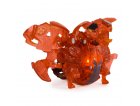 BAKUGAN LEGENDS : DRAGONOID X NILLIOUS AVEC CARTE - BOULE ROUGE TRANSPARENTE - NOVA SERIES - SAISON 4 - SPIN MASTER 20139752