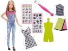 BARBIE BLONDE EMOJI STYLE + HABITS ET DECALCOS - ACCESSOIRE - MATTEL - DYN93