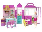 BARBIE LE RESTAURANT DE BARBIE + 25 ACCESSOIRES + 1 POUPEE MANNEQUIN - MATTEL - HBB91