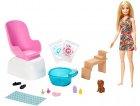 BARBIE METIER : SOINS ET BEAUTE - 10 ACCESSOIRES PEDICURE ET MANUCURE - POUPEE MANNEQUIN - MATTEL - GHN07