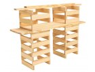 BARIL TECAP CLASSIC 100 PLANCHETTES EN BOIS - JEUJURA - 8331 - JEU CONSTRUCTION