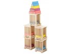 BARIL TECAP MULTI COLOR 300 PLANCHETTES EN BOIS - JEUJURA - 8313 - JEU CONSTRUCTION