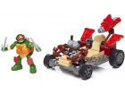 BOLIDE A PIZZA DE RAPHAEL  - TORTUES NINJA - MEGA BLOKS - DPF60 - JEU DE CONSTRUCTION