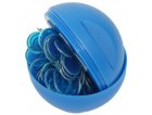 BOULE DE LOTO MAGNETIQUE NUMEROTEE BLEU + 100 PIONS DE LOTO - RAMASSE PIONS - LOTOQUINE