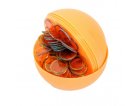 BOULE DE LOTO MAGNETIQUE NUMEROTEE JAUNE + 100 PIONS - KIT 2 EN 1 - LOTOQUINE