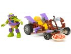 BUGGY A PIZZA DE DONATELLO - TORTUES NINJA - MEGA BLOKS - DMX37 - JEU DE CONSTRUCTION