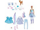 CALENDRIER DE L'AVENT BARBIE COLOR REVEAL : 1 POUPEE + 3 ANIMAUX + TENUES + ACCESSOIRES - MATTEL - HJD60