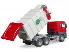 CAMION POUBELLE AVEC CHARGEMENT LATERAL MAN TGS - BRUDER - 03761 - RECYCLAGE