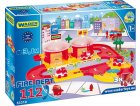 CASERNE DES POMPIERS AVEC CIRCUIT ET VOITURES - WADER - 53310