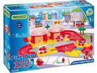 CASERNE DES POMPIERS AVEC CIRCUIT ET VOITURES - WADER - 53310