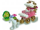 CHARIOT ET CHEVAL HELLO KITTY PRINCESSE - UNICO PLUS - 8678 - JEU DE CONSTRUCTION