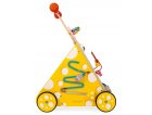 CHARIOT MULTI-ACTIVITES EN BOIS CHAT - JANOD - J08005 - TROTTEUR BEBE