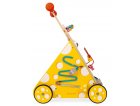 CHARIOT MULTI-ACTIVITES EN BOIS CHAT - JANOD - J08005 - TROTTEUR BEBE