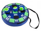 CIBLE VELCRO GONFLABLE RONDE 36 CM AVEC BALLES SCRATCH - JEU DE TIR - FLECHETTES