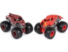 COFFRET 2 MONSTER JAM 1/64 SERIE 25 : OCTON8ER VS CRUSHSTATION - VEHICULE MINIATURE METAL - SPIN MASTER