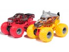 COFFRET 2 MONSTER JAM 1/64 SERIE 31 : KNIGHTMARE ET NORTHERN KNIGHTMARE - VEHICULE MINIATURE METAL - SPIN MASTER