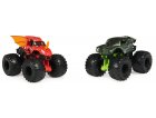 COFFRET 2 MONSTER JAM : ALIEN INVASION ET BAKUGAN DRAGONOID - VEHICULE MINIATURE METAL NOIR ROUGE - SPIN MASTER