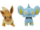 COFFRET 2 POKEMON BATTLE FIGURE EVOLI + LIXY - POKEMON - FIGURINE ACTION - BANDAI