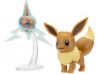 COFFRET 2 POKEMON BATTLE FIGURE EVOLI + MOTISMA - POKEMON - FIGURINE ACTION - BANDAI