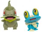 COFFRET 2 POKEMON BATTLE FIGURE GRENOUSSE + COUPENOTTE - POKEMON - FIGURINE ACTION - BANDAI