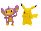 COFFRET 2 POKEMON BATTLE FIGURE PIKACHU + CAPUMAIN - POKEMON - FIGURINE ACTION - BANDAI