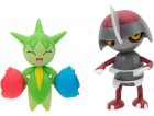 COFFRET 2 POKEMON BATTLE FIGURE ROSELIA + SCALPION - POKEMON - FIGURINE ACTION - BANDAI