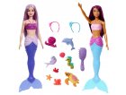 COFFRET 2 POUPEES BARBIE SIRENE + 8 ANIMAUX MARINS + 2 ACCESSOIRES - POUPEE MANNEQUIN - MATTEL - HRG71