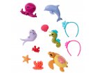 COFFRET 2 POUPEES BARBIE SIRENE + 8 ANIMAUX MARINS + 2 ACCESSOIRES - POUPEE MANNEQUIN - MATTEL - HRG71