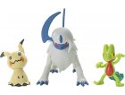 COFFRET 3 POKEMON BATTLE FIGURE ARCKO MIMIQUI ET ABSOL POKEMON - FIGURINE ACTION - BANDAI