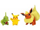 COFFRET 3 POKEMON BATTLE FIGURE PYROLI - EMBRYLEX - PIKACHU - POKEMON - FIGURINE ACTION - TOMY - 37410