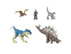 COFFRET 4 DINOSAURES CARGAISON DANGEREUSE + 1 FIGURINE - DINO - JURASSIC WORLD - MATTEL GWP71